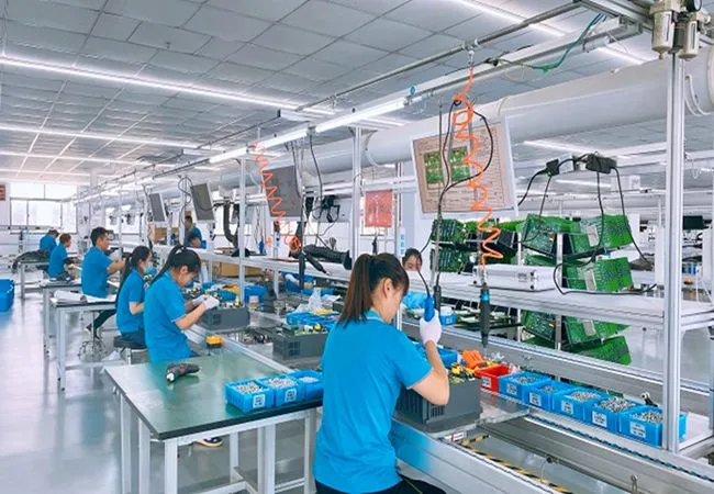 R&D team working